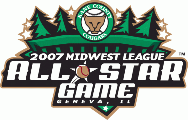 Midwest League All-Star Game 2007 Primary Logo iron on transfers for clothing